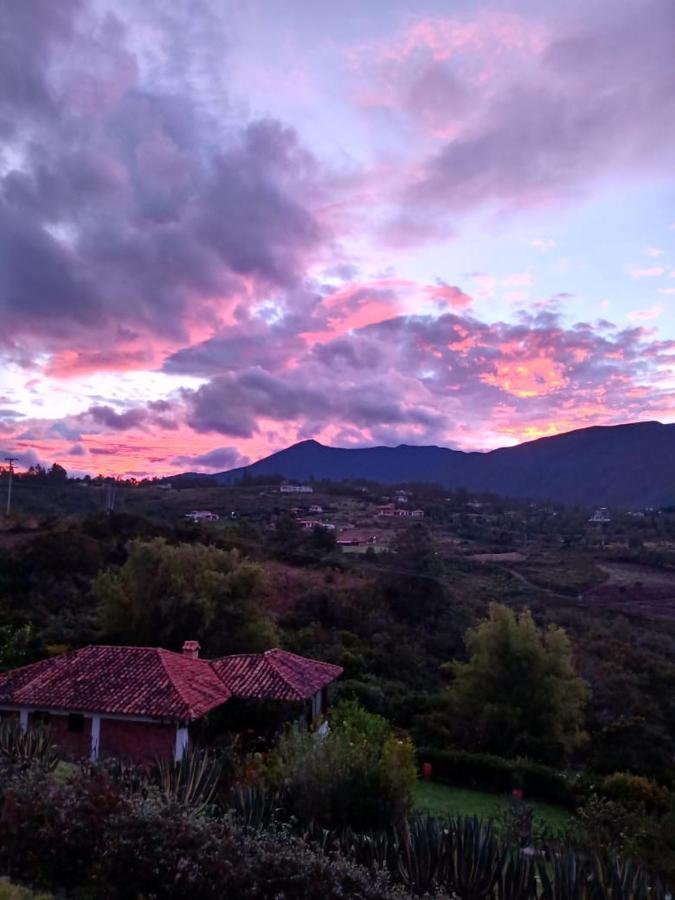 Casa Del Sol Lägenhet Villa de Leyva Exteriör bild