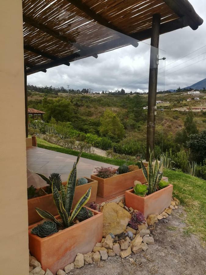 Casa Del Sol Lägenhet Villa de Leyva Exteriör bild