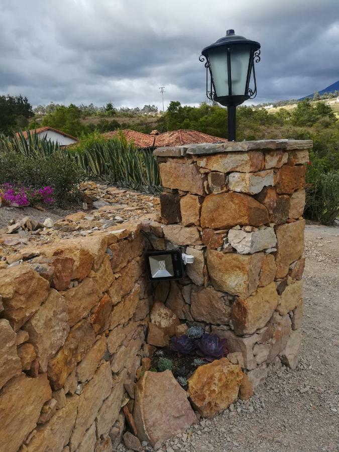 Casa Del Sol Lägenhet Villa de Leyva Exteriör bild